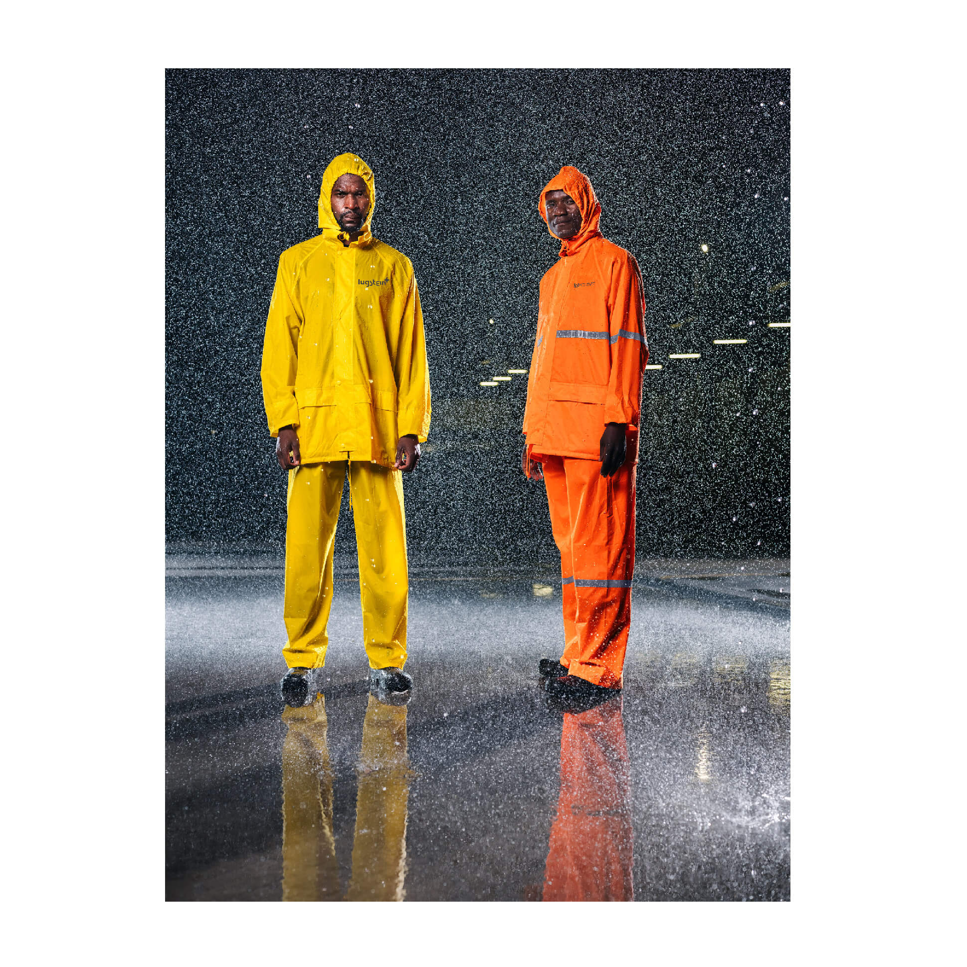 Outdoor Hi-Viz Reflective Polyester/Pvc Rainsuit - Image 10