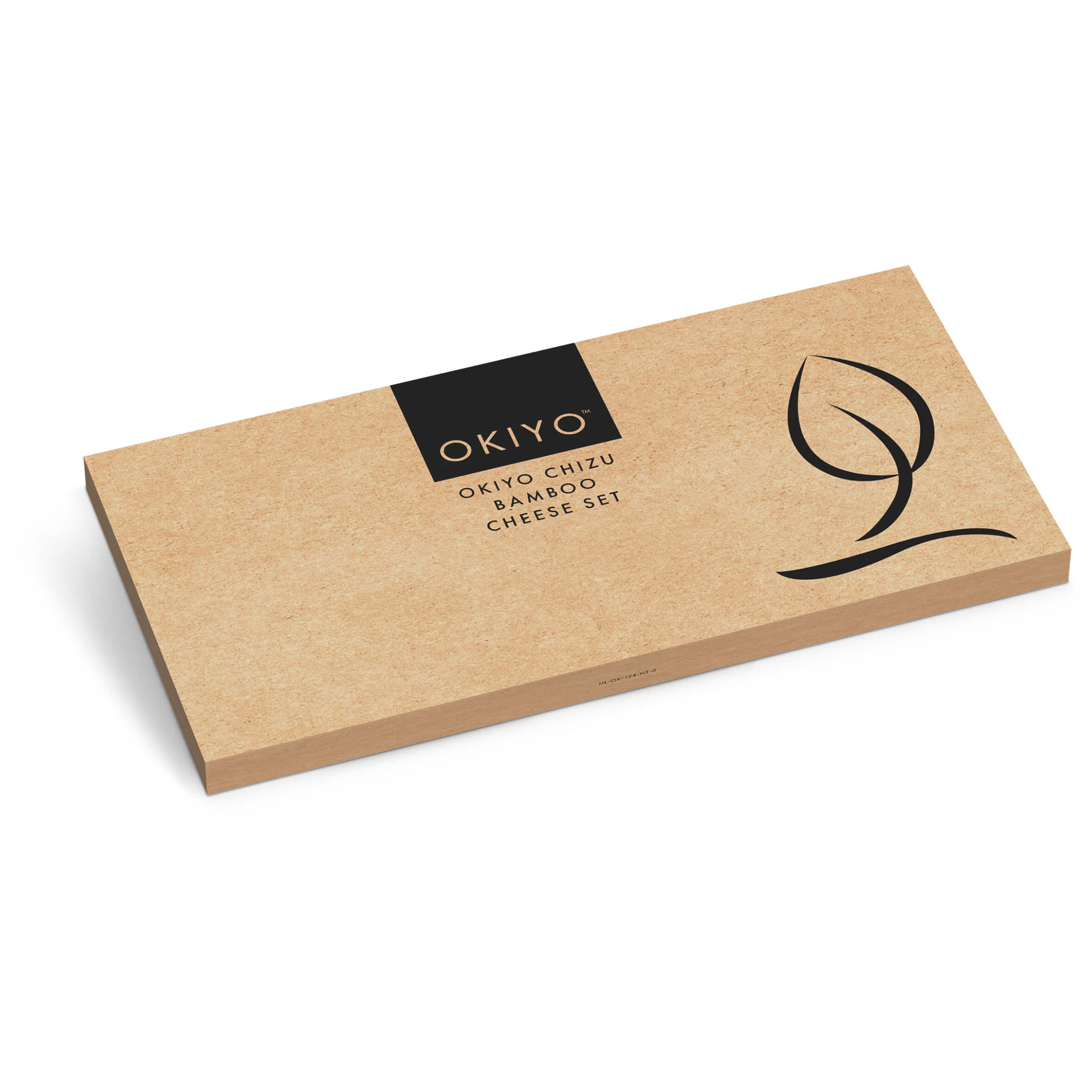 Okiyo Chizu Bamboo Cheese Board Set - Image 5